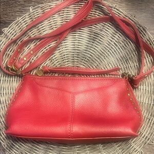 The Sak “Silverlake”  Leather Studded Red Bag. Great condition